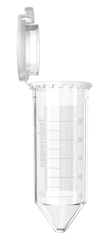 艾本德Eppendorf Conical Tubes 25 mL 帶鎖扣蓋 SnapTec?, 25 mL, 啟動套裝，4  個單離心管架，6  個轉(zhuǎn)子適配器，轉(zhuǎn)子孔可容納 50  mL 錐形管, P